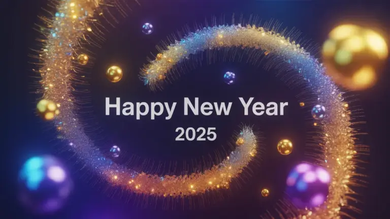 Życzenia Noworoczne 2025 Gify