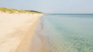 Popularne Kąpielisko Na Mierzei Helskiej Popularne kąpielisko na Mierzei helskiej