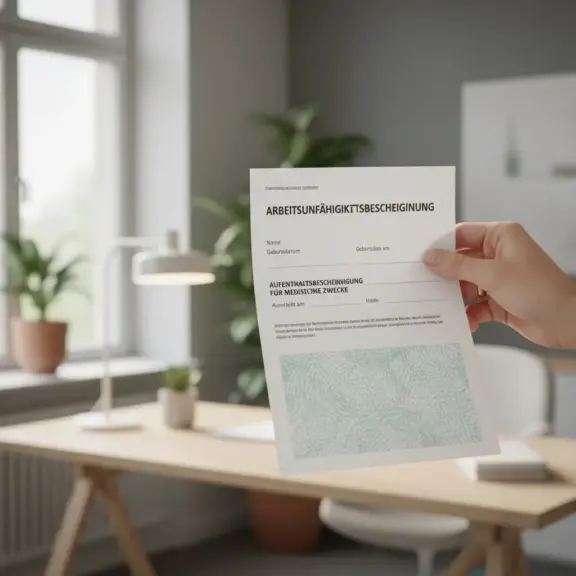 Zwolnienie lekarskie po niemiecku